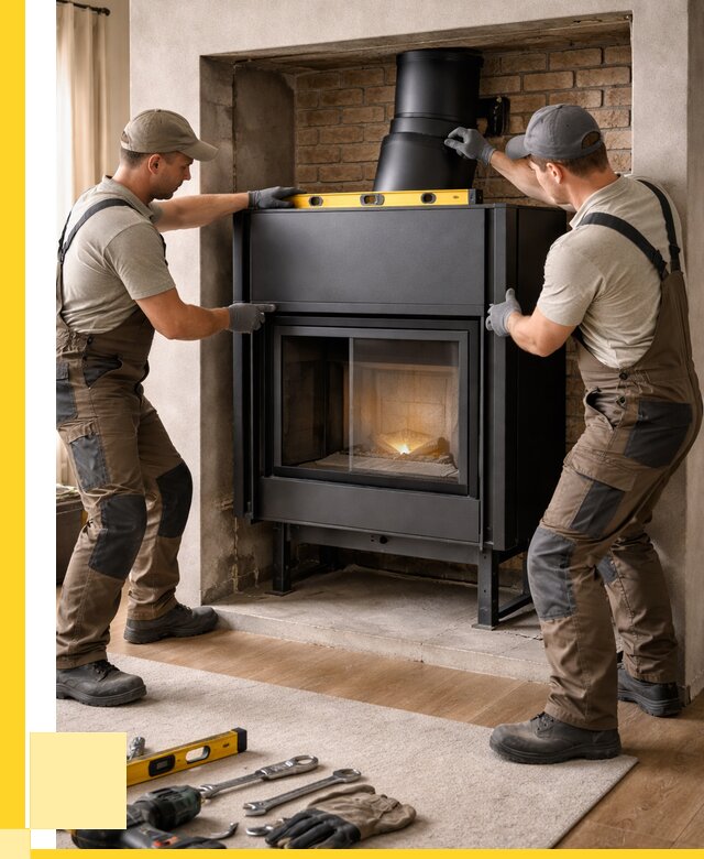 Установка каминных топок в Лесне под ключ от 18711 р. | ЭриданЛсн