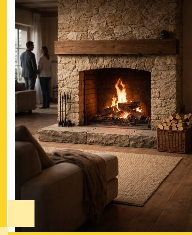 Открытые камины под ключ в Лесне от 155925 р. ЭриданЛсн