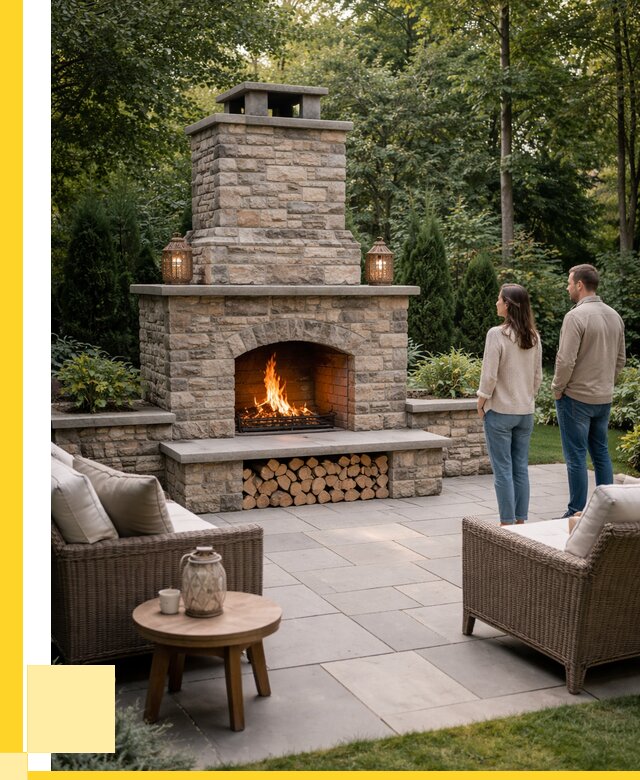 Уличные камины из кирпича в Лесне от 155925 р. | ЭриданЛсн