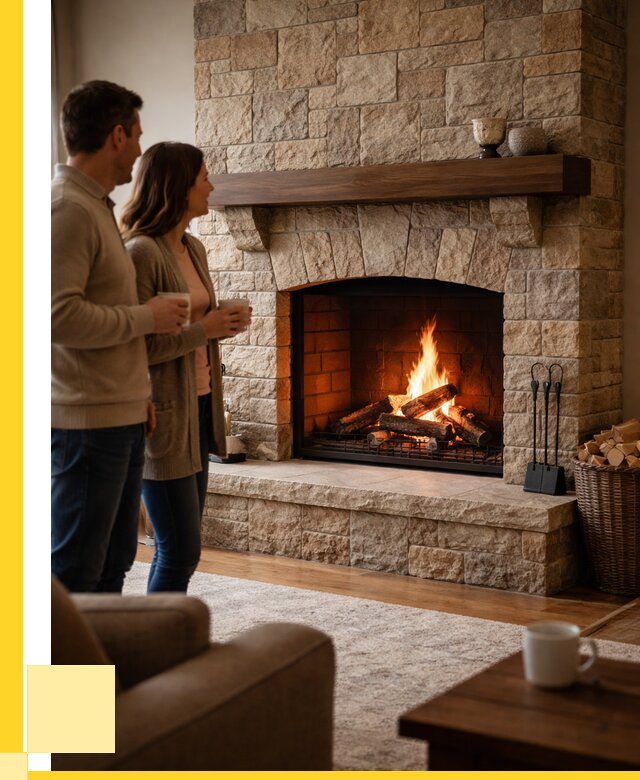 Каменные камины на заказ в Лесне от 187110 р. | ЭриданЛсн