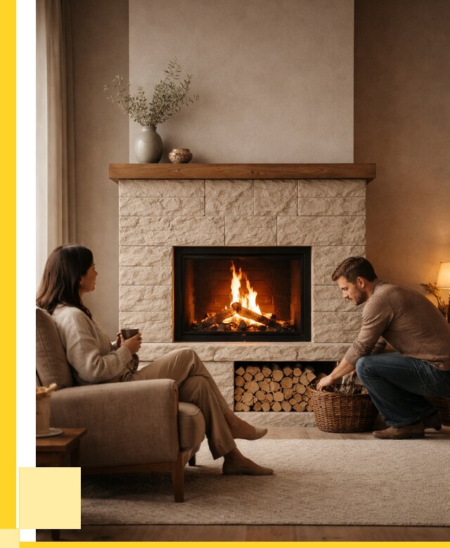 Камины для дома в Лесне под ключ от 155925 р. | ЭриданЛсн