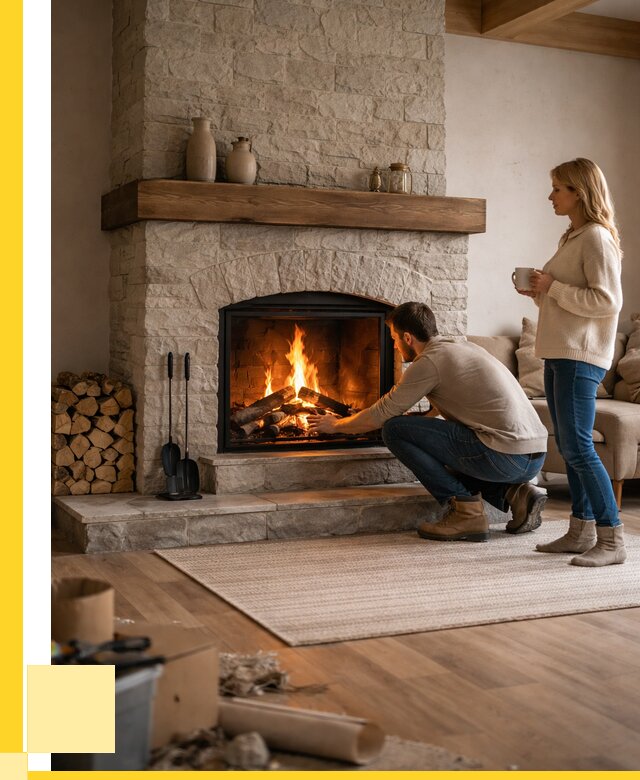 Камины для загородного дома в Лесне от 363825 р., ЭриданЛсн