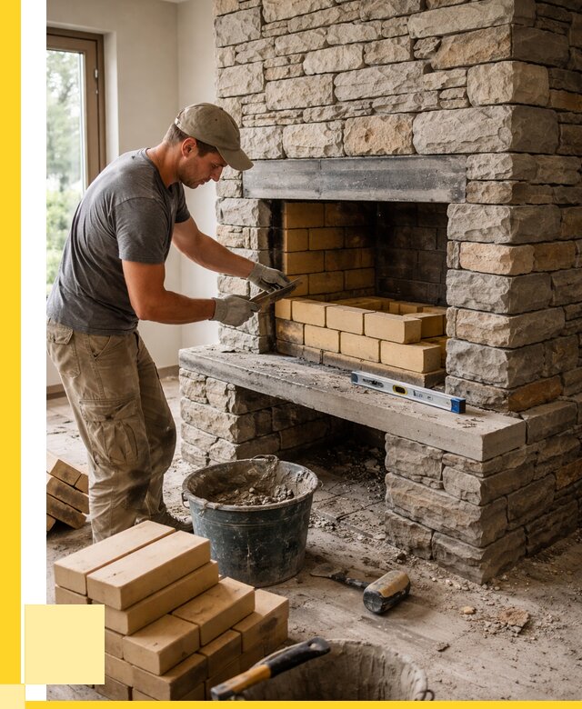 Кладка каминов и камина в Лесне от 25988 р. ЭриданЛсн