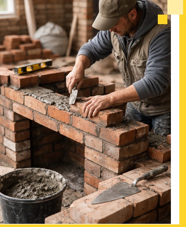 Кладка каминов под ключ в Лесне профессиональная отделка и монтаж