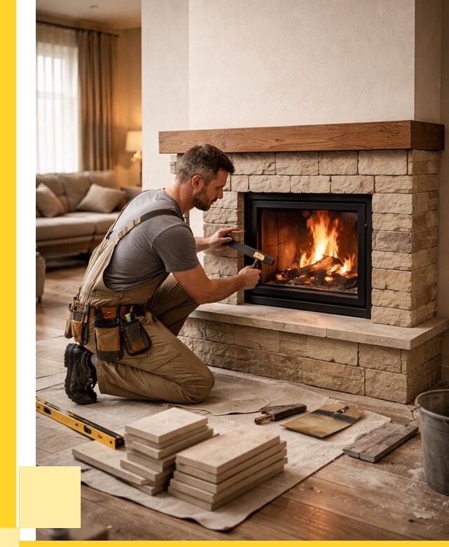 Строительство каминов в Лесне от 155925 р., ЭриданЛсн - под ключ