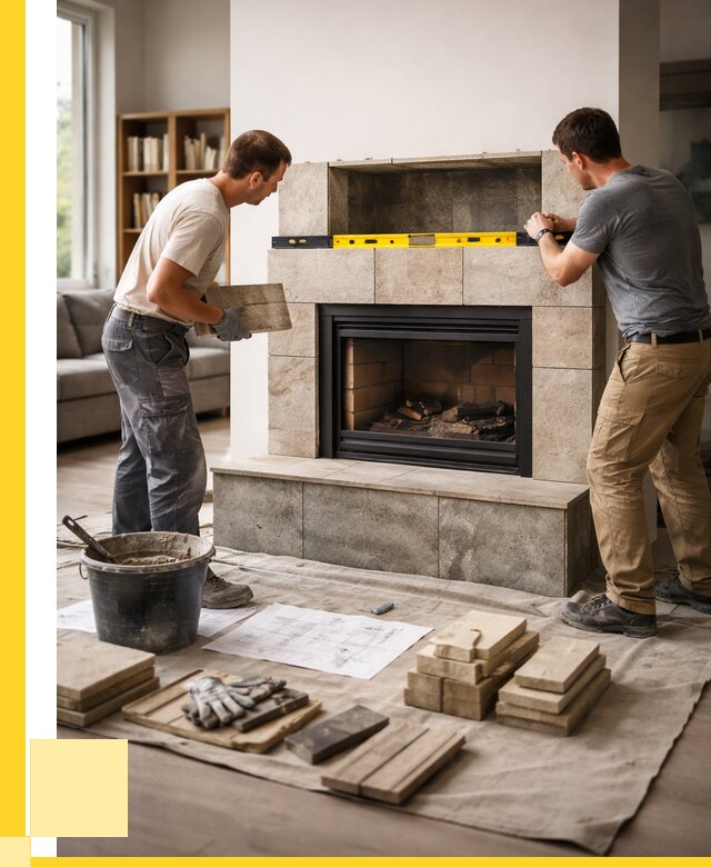 Монтаж каминов и установка в Лесне от 46778 р. | ЭриданЛсн