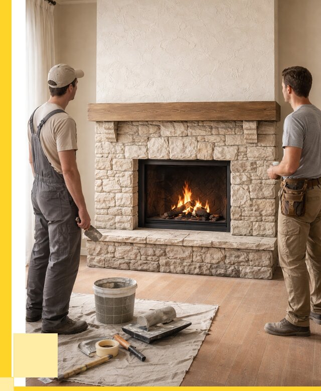 Отделка каминов в Лесне от 6757 р. под ключ | ЭриданЛсн