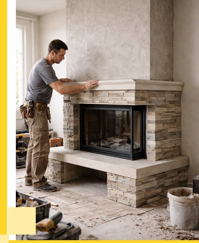 Изготовление каминов под ключ в Лесне от 155925 р. | ЭриданЛсн