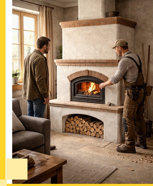 Печи камины в Лесне: кирпичные, изразцовые от 62370 р. | ЭриданЛсн