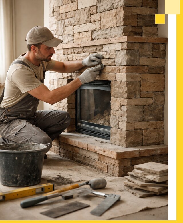 Проектирование и установка печей-каминов под ключ в Лесне