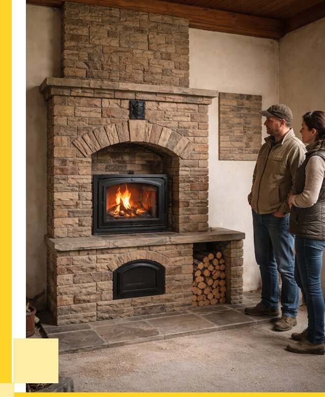 Кирпичная печь под ключ в Лесне от 155925 р. | ЭриданЛсн