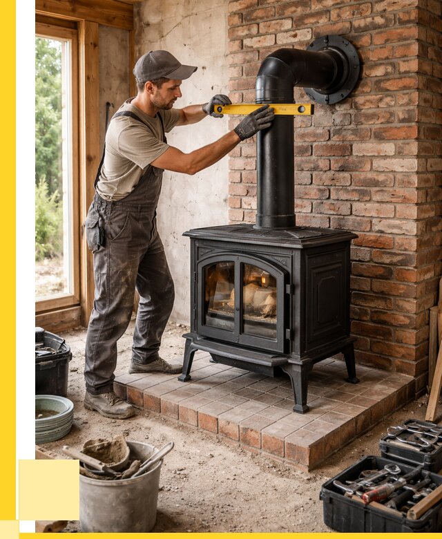 Монтаж печей установка банной печи в Лесне от 15593 р. | ЭриданЛсн