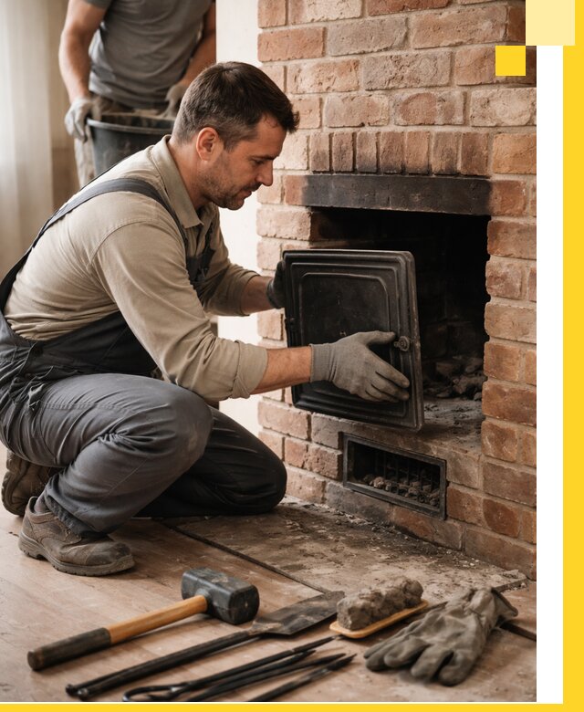 Ремонт печей в Лесне с гарантией качества и безопасности