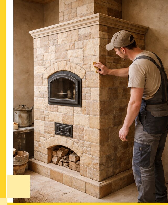 Облицовка печей в Лесне от 4678 р. под ключ | ЭриданЛсн