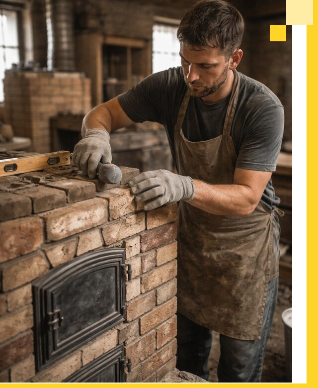 Изготовление печей на заказ в Лесне с проектом и монтажом