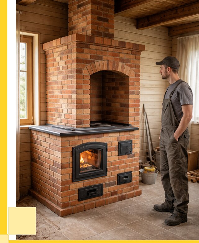 Кирпичные печи в Лесне: купить от 155925 р. | ЭриданЛсн