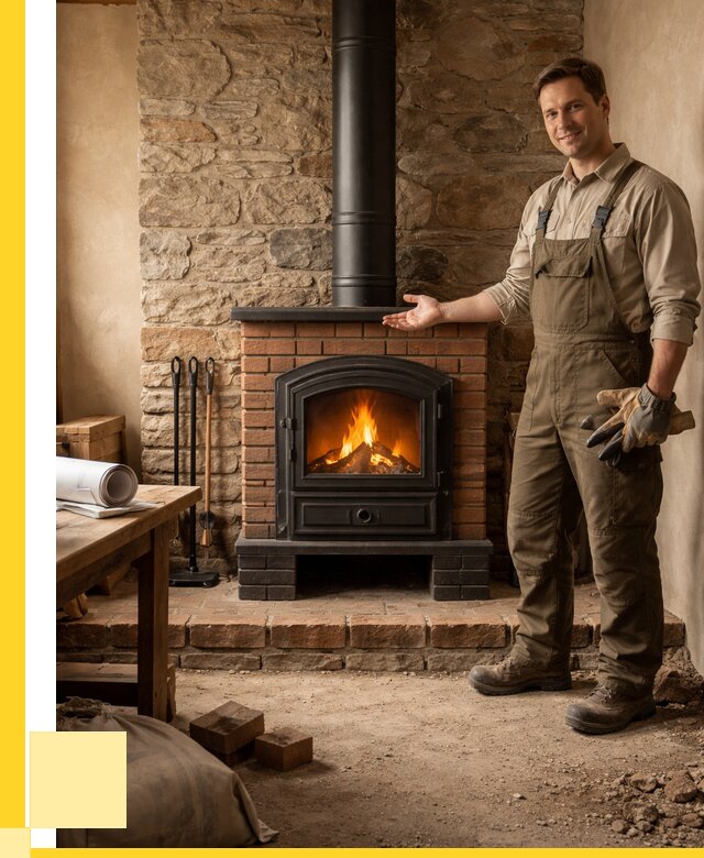 Печи отопительные из кирпича в Лесне от 83160 р., ЭриданЛсн