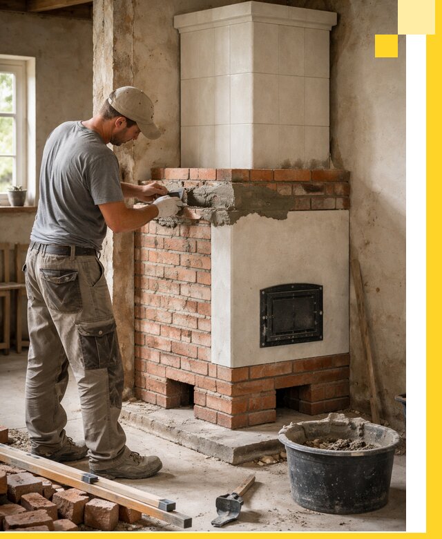 Изготовление и установка печей-голландок под ключ в Лесне