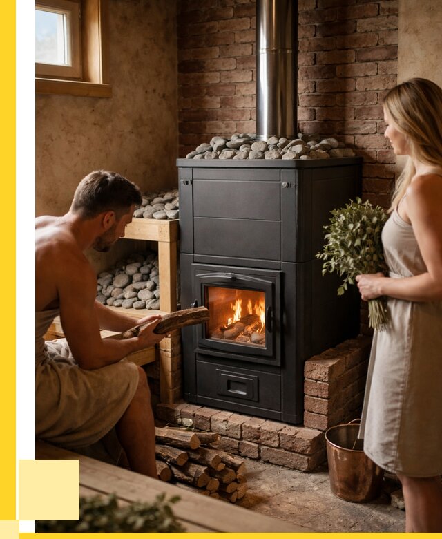 Кирпичная печь для бани на заказ в Лесне от 57173 р. | ЭриданЛсн