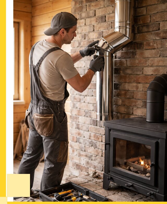 Монтаж дымоходов для печей в Лесне от 7796 р. | ЭриданЛсн