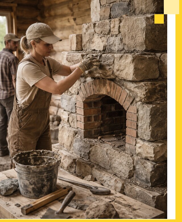 Каменные печи на заказ и монтаж в Лесне, долговечные решения