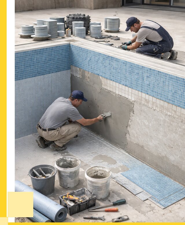 Ремонт и обслуживание бассейнов в Лесне от 25988 р. | ЭриданЛсн