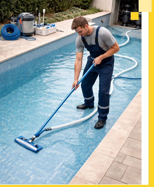 Профессиональная чистка бассейнов и фильтров в Лесне под ключ