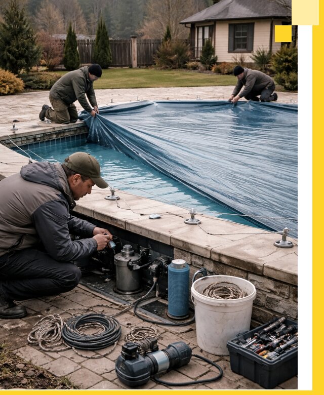 Консервация бассейнов в Лесне: подготовка к длительному хранению