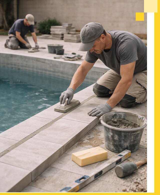 Отделка бассейнов в Лесне: декоративная отделка и гидроизоляция