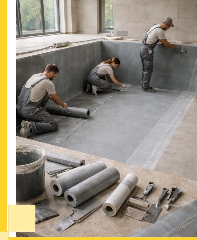 Гидроизоляция бассейнов в Лесне от 2079 р., ЭриданЛсн