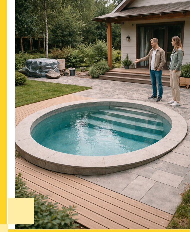 Бассейн на даче под ключ в Лесне от 207900 р., ЭриданЛсн