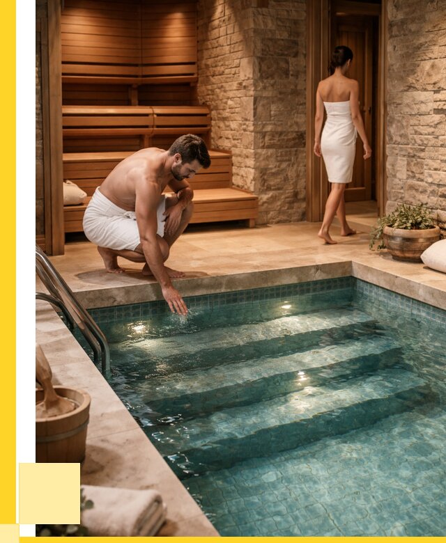 Сауна с бассейном под ключ в Лесне от 124740 р., ЭриданЛсн