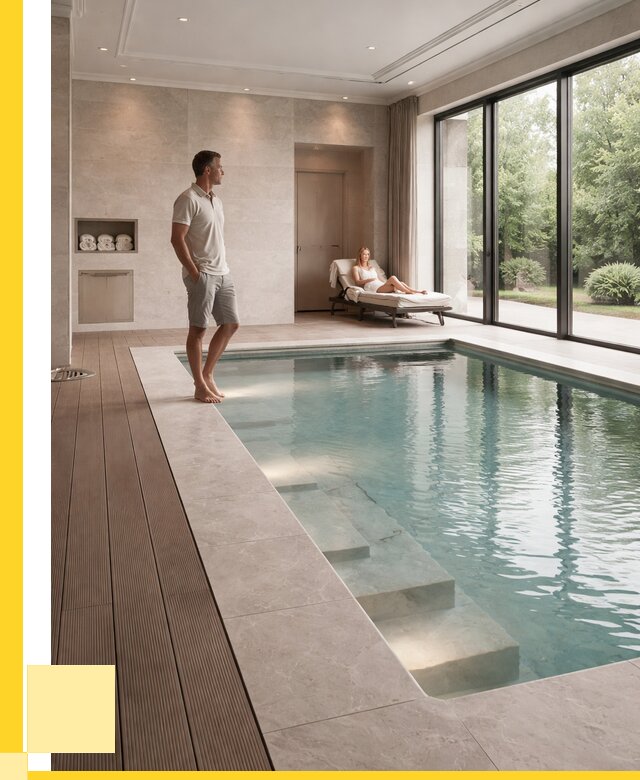 Бассейны в коттедже под ключ в Лесне от 1247400 р. | ЭриданЛсн