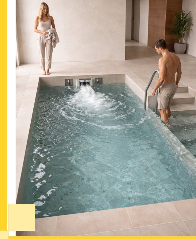 Бассейн с противотоком в Лесне от 259875 р. | ЭриданЛсн