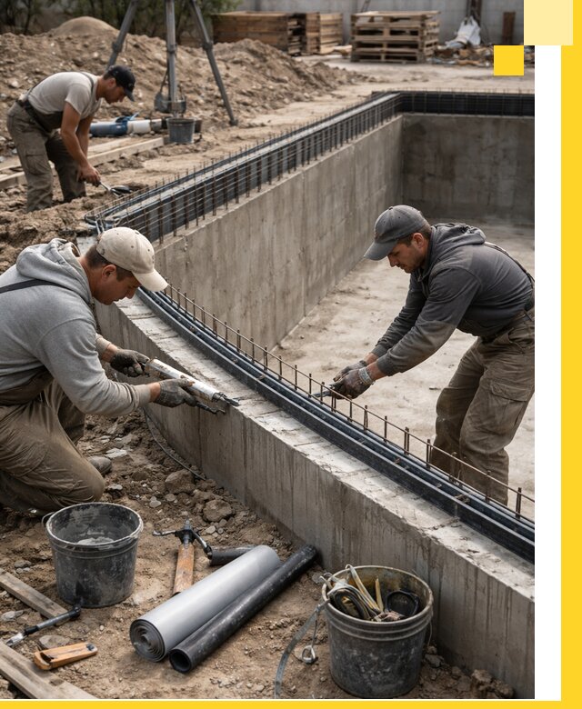 Качественный монтаж чаши бассейна в Лесне под ключ с гарантией