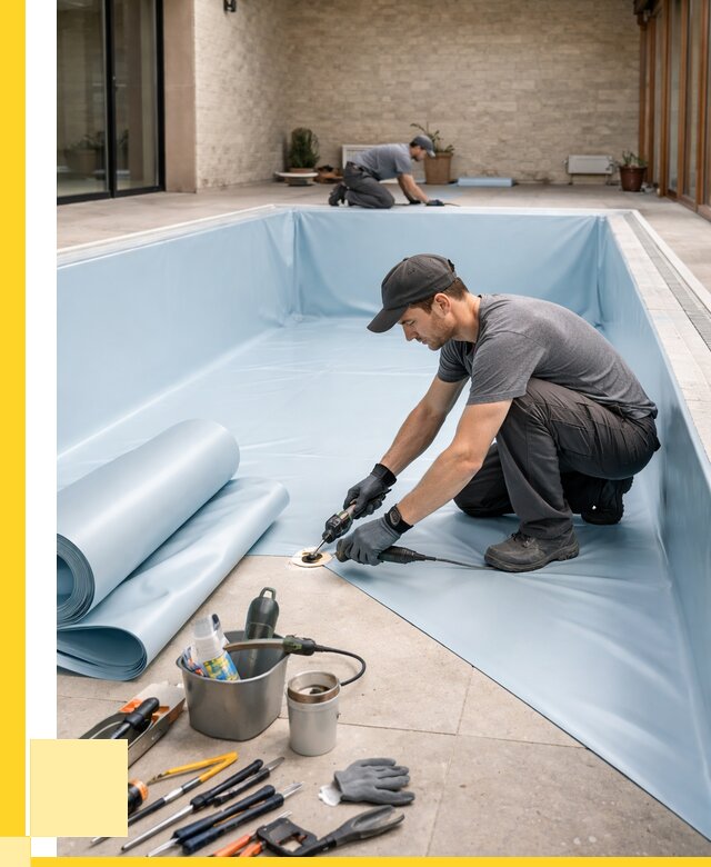 Пленка ПВХ для бассейнов в Лесне от 2599 р. | ЭриданЛсн