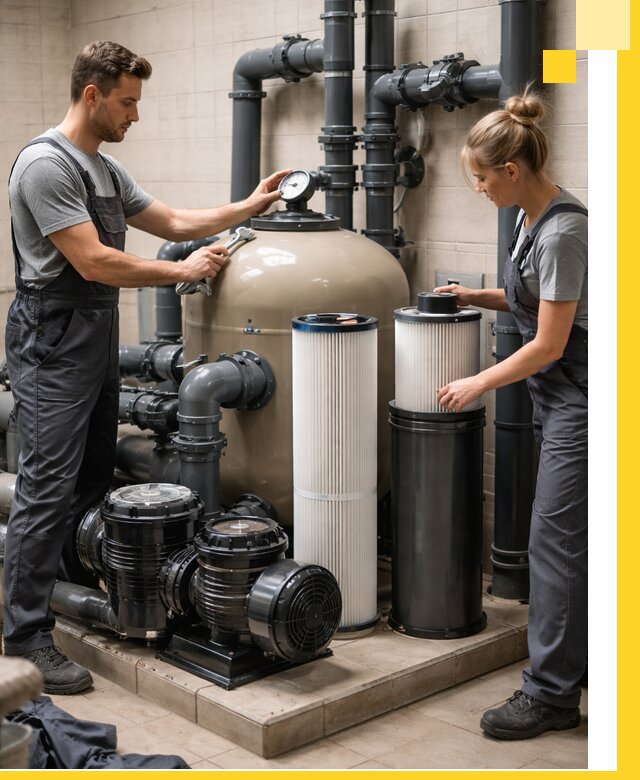 Фильтры и системы фильтрации для бассейнов в Лесне