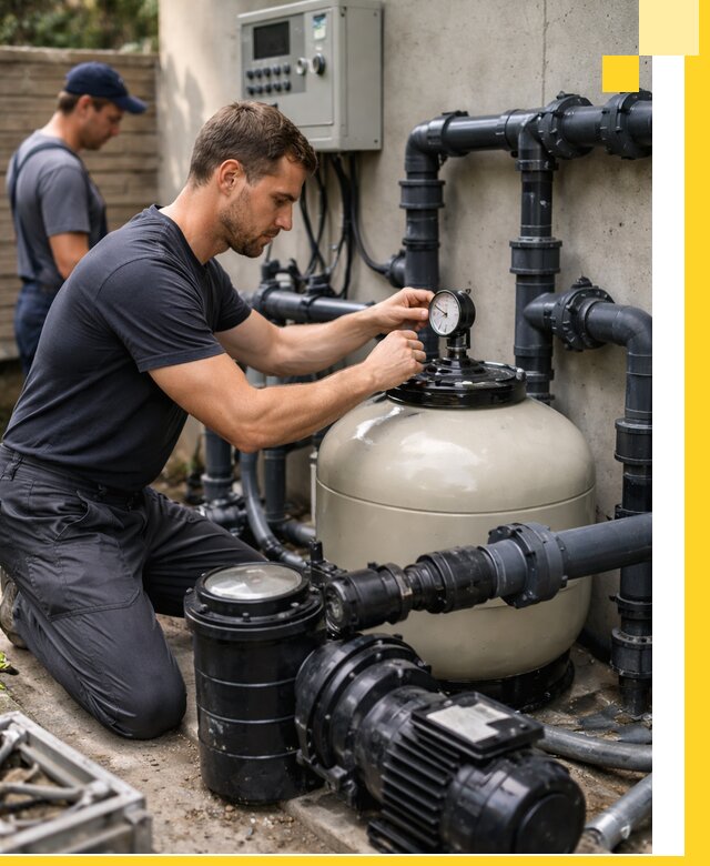 Поставка и монтаж фильтровального оборудования для бассейнов в Лесне