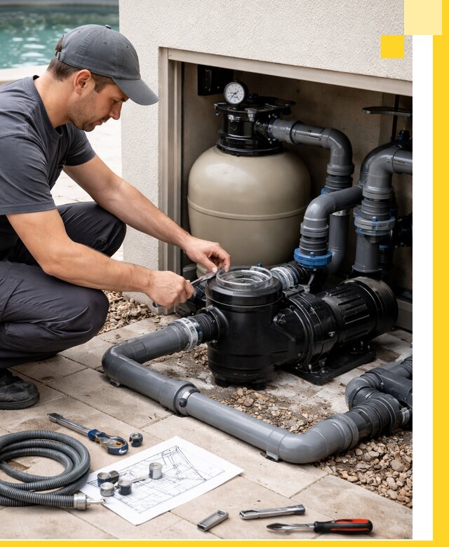 Поставка, монтаж и сервис насосов для бассейнов в Лесне