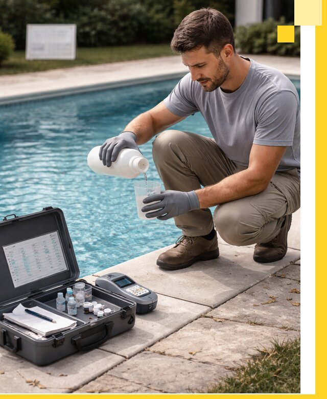 Профессиональная дезинфекция воды в бассейне в Лесне