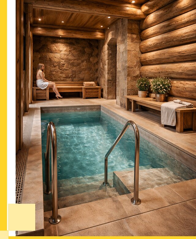 Аренда бани с бассейном в Лесне от 1559250 р. | ЭриданЛсн