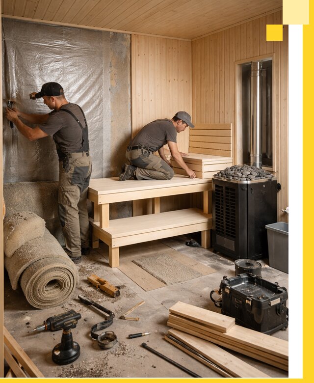 Проекты саун под ключ в Лесне дизайн и строительство