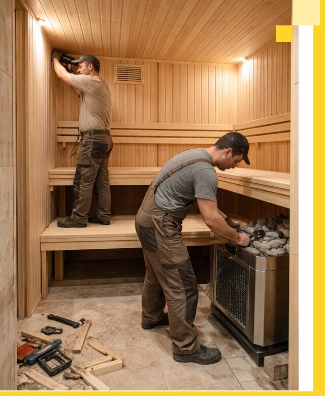 Купить сауну под ключ в Лесне с монтажом и гарантией