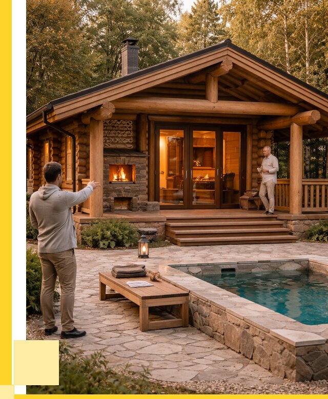 Проекты бань и хамам в Лесне от 25988 р. | ЭриданЛсн