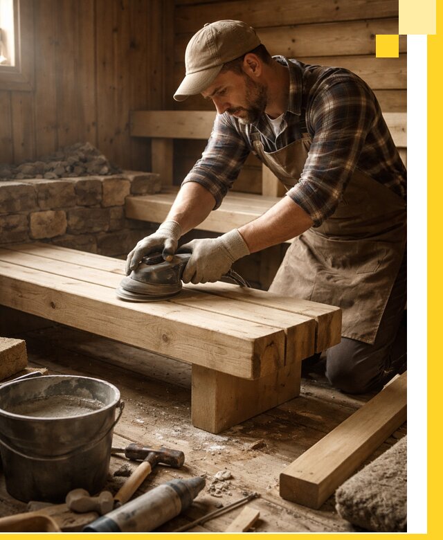 Ремонт бань под ключ в Лесне с гарантией качества и сроков