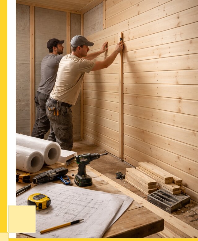 Обшивка бани вагонкой в Лесне от 1247 р., ЭриданЛсн