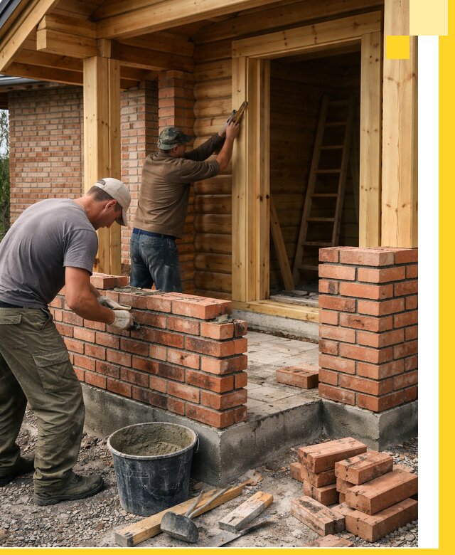 Строительство кирпичных бань под ключ в Лесне с гарантией качества