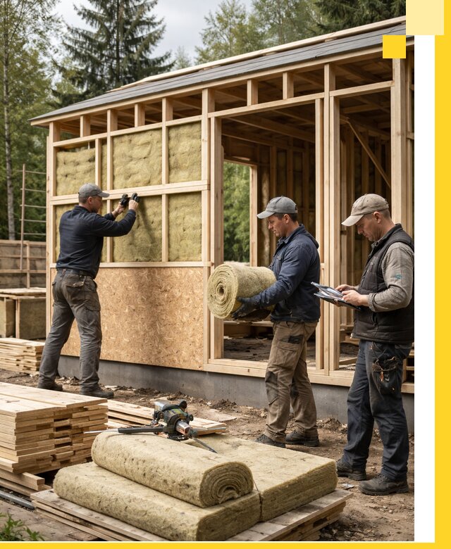 Проектирование и строительство каркасных бань в Лесне под ключ