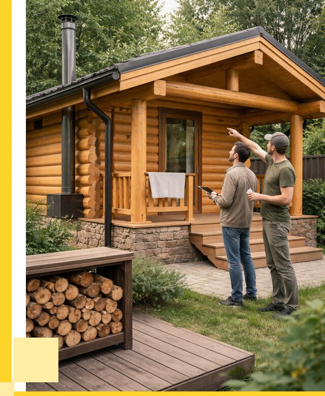 Бани для дачи под ключ в Лесне от 259875 р. | ЭриданЛсн