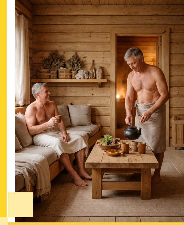 Бани с комнатой отдыха под ключ в Лесне от 467775 р. | ЭриданЛсн